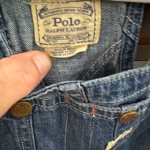 Polo Ralph Lauren Toddler Denim Overalls